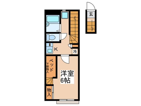 サニーウェルの物件間取画像